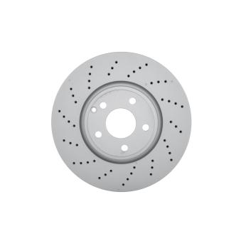 Jeu de 2 disques de frein avant BOSCH 0 986 479 720 pour DAEWOO LANOS 350 - 306cv