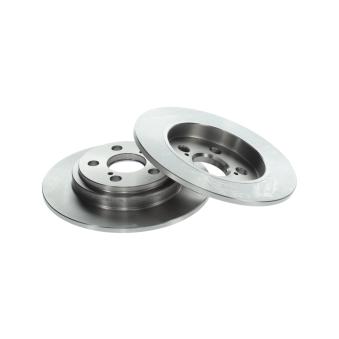 Jeu de 2 disques de frein arrière BOSCH [0 986 479 766]