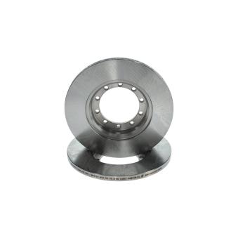 Jeu de 2 disques de frein arrière BOSCH 0 986 479 A34 pour MITSUBISHI MIRAGE 2.4 TDCi - 140cv