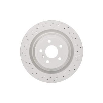 Jeu de 2 disques de frein arrière BOSCH [0 986 479 D11]