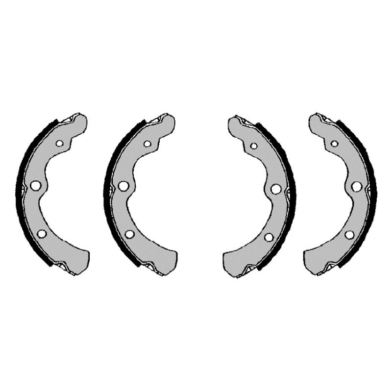 Jeu de mâchoires de frein BOSCH 0 986 487 442 - Visuel 1