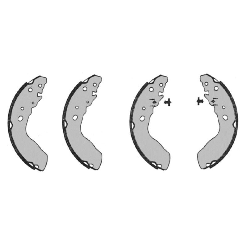 Jeu de mâchoires de frein BOSCH 0 986 487 594 - Visuel 1