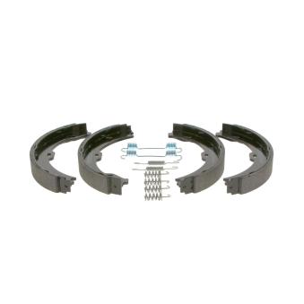 Jeu de mâchoires de frein, frein de stationnement BOSCH 0 986 487 666 pour PEUGEOT 405 E 220 CDI - 163cv