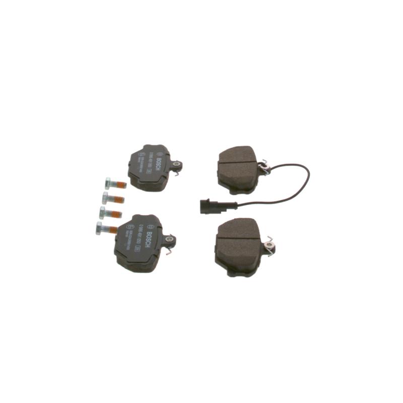 Jeu de 4 plaquettes de frein avant BOSCH 0 986 491 050 - Visuel 2