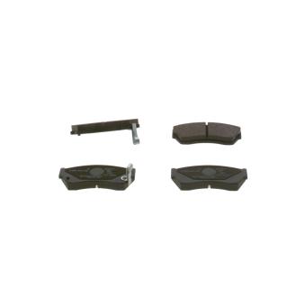 Jeu de 4 plaquettes de frein avant BOSCH OEM 5525064B10
