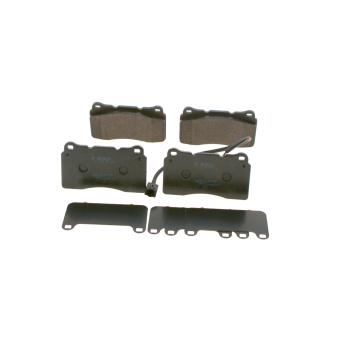 Jeu de 4 plaquettes de frein avant BOSCH OEM 77363336