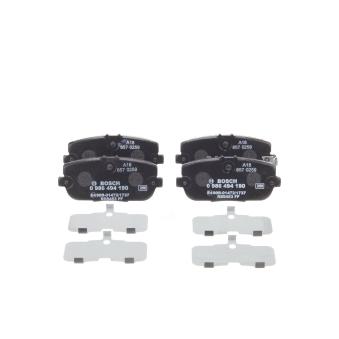 Jeu de 4 plaquettes de frein arrière BOSCH OEM NFY72648ZA