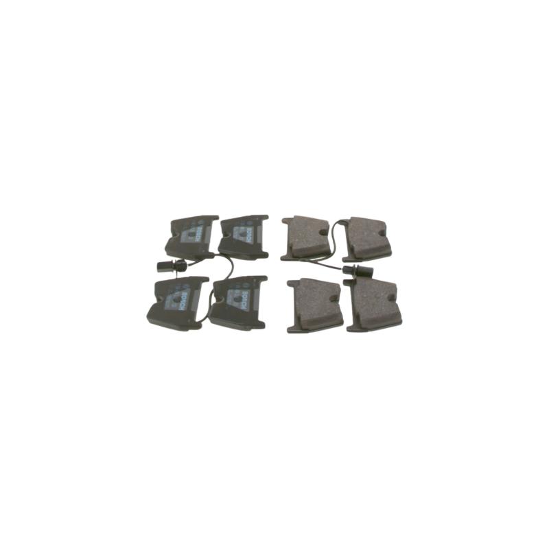 Jeu de 4 plaquettes de frein avant BOSCH 0 986 494 216 - Visuel 2