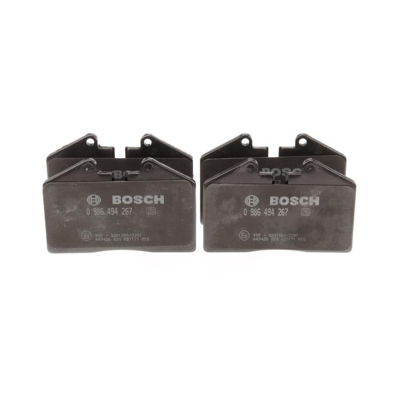 Jeu de 4 plaquettes de frein avant BOSCH 0 986 494 267 - Visuel 1