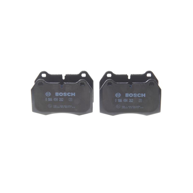 Jeu de 4 plaquettes de frein avant BOSCH 0 986 494 282 - Visuel 1