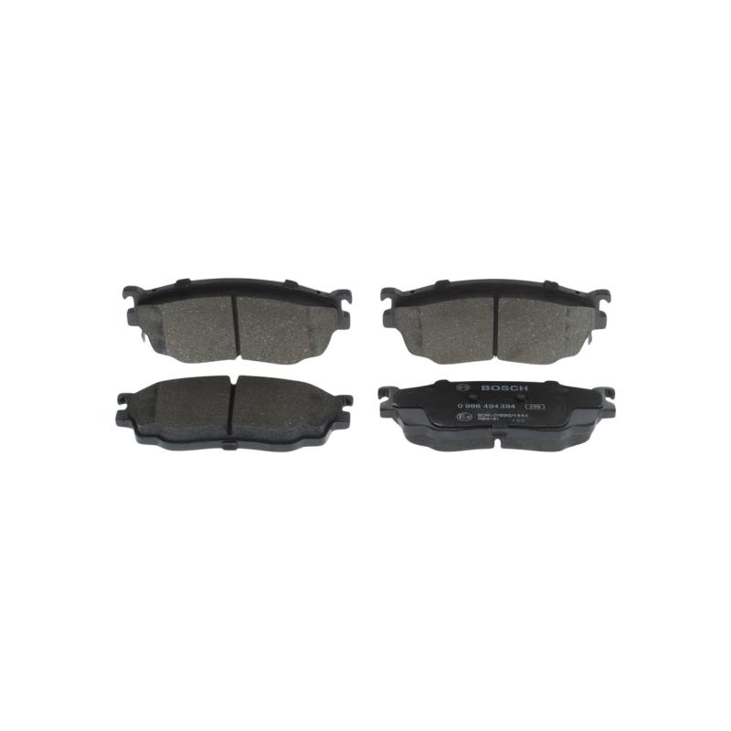 Jeu de 4 plaquettes de frein avant BOSCH 0 986 494 394 - Visuel 1