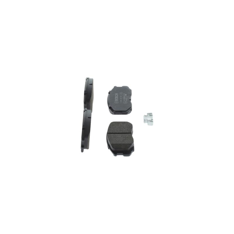 Jeu de 4 plaquettes de frein avant BOSCH 0 986 494 397 - Visuel 2