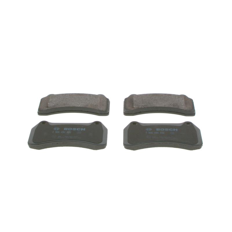 Jeu de 4 plaquettes de frein avant BOSCH 0 986 494 448 - Visuel 1