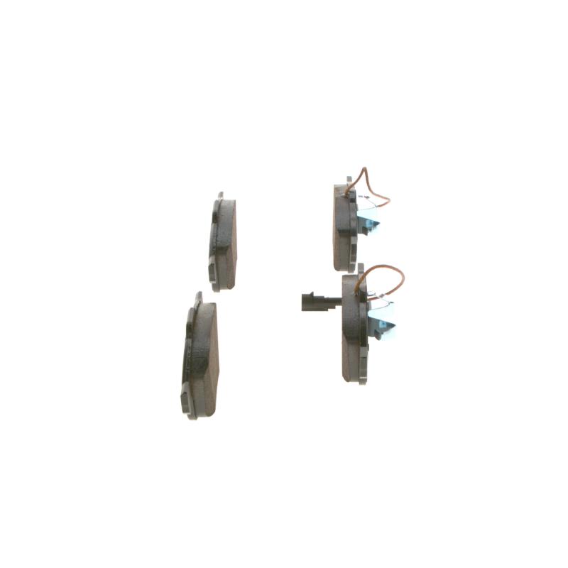 Jeu de 4 plaquettes de frein avant BOSCH 0 986 494 465 - Visuel 2