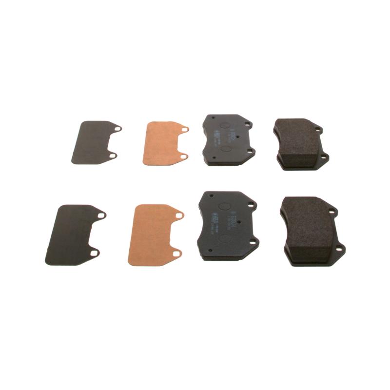 Jeu de 4 plaquettes de frein avant BOSCH 0 986 494 551 - Visuel 2