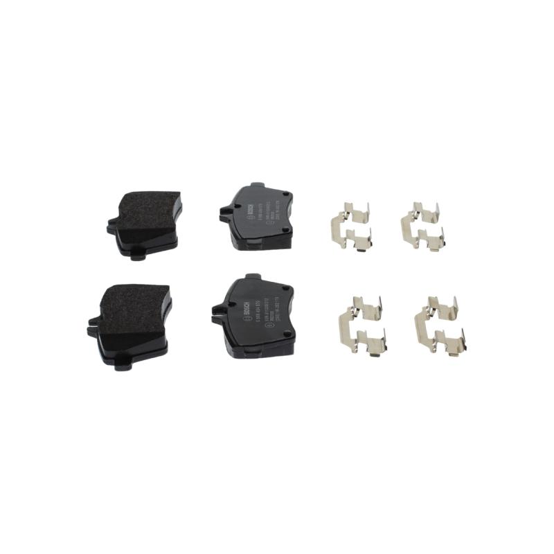Jeu de 4 plaquettes de frein avant BOSCH 0 986 494 570 - Visuel 2