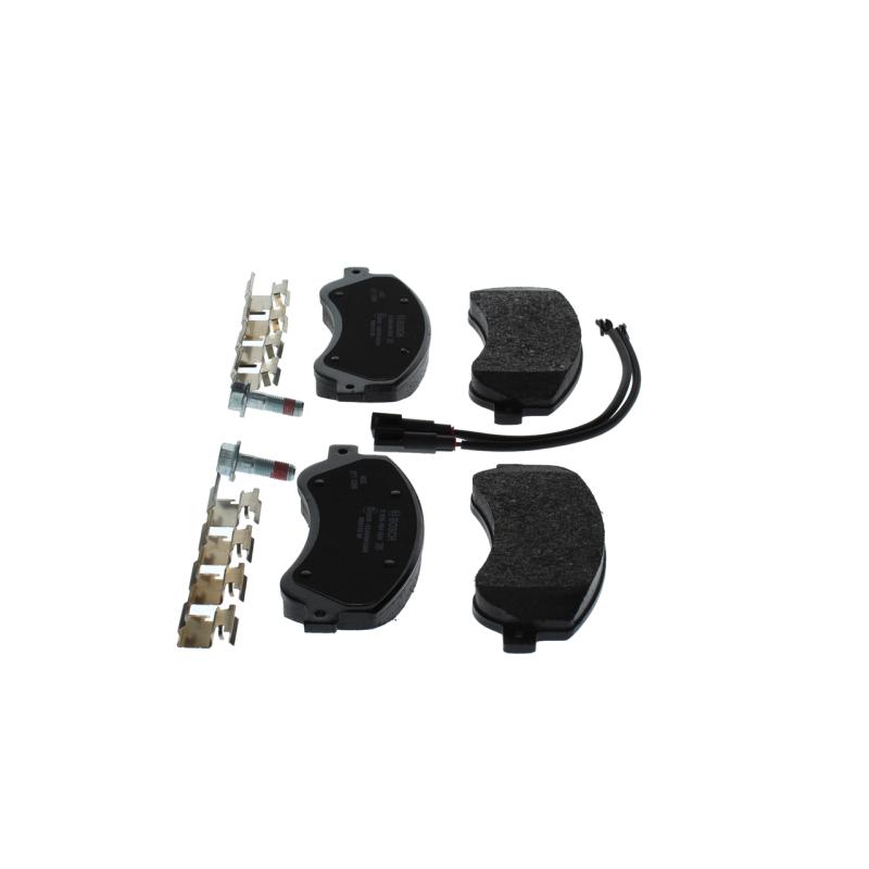 Jeu de 4 plaquettes de frein avant BOSCH 0 986 494 624 - Visuel 2