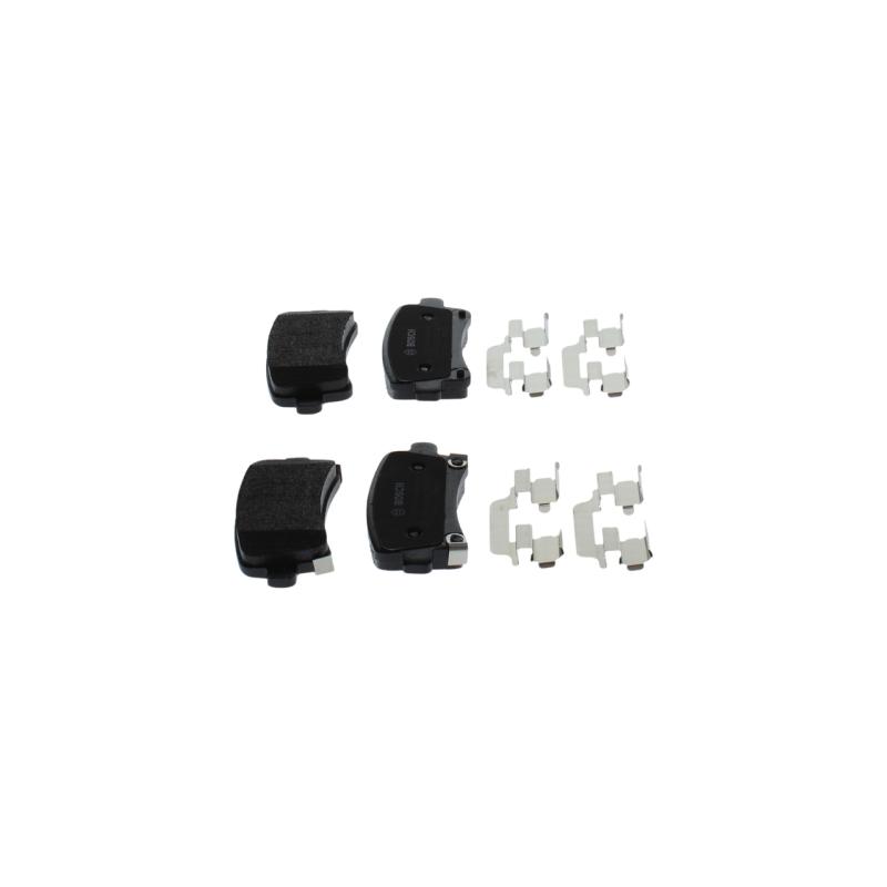 Jeu de 4 plaquettes de frein arrière BOSCH 0 986 494 668 - Visuel 2