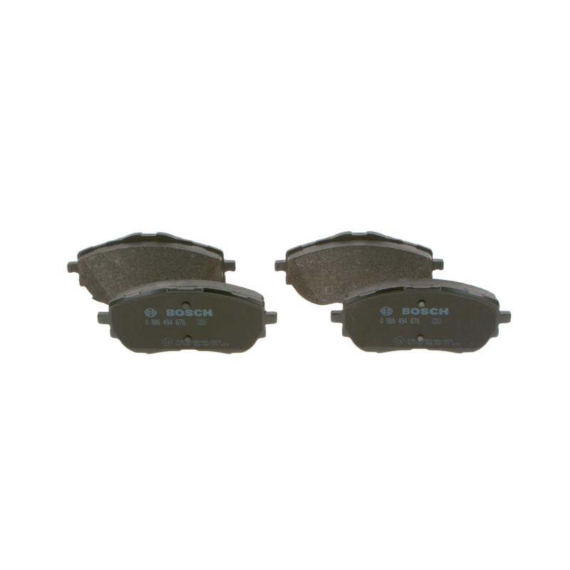 Jeu de 4 plaquettes de frein avant BOSCH 0 986 494 676 - Visuel 1