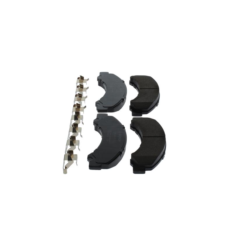 Jeu de 4 plaquettes de frein avant BOSCH 0 986 494 677 - Visuel 2