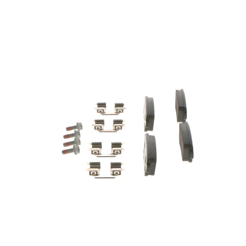 Jeu de 4 plaquettes de frein arrière BOSCH 0 986 494 735 - Visuel 2