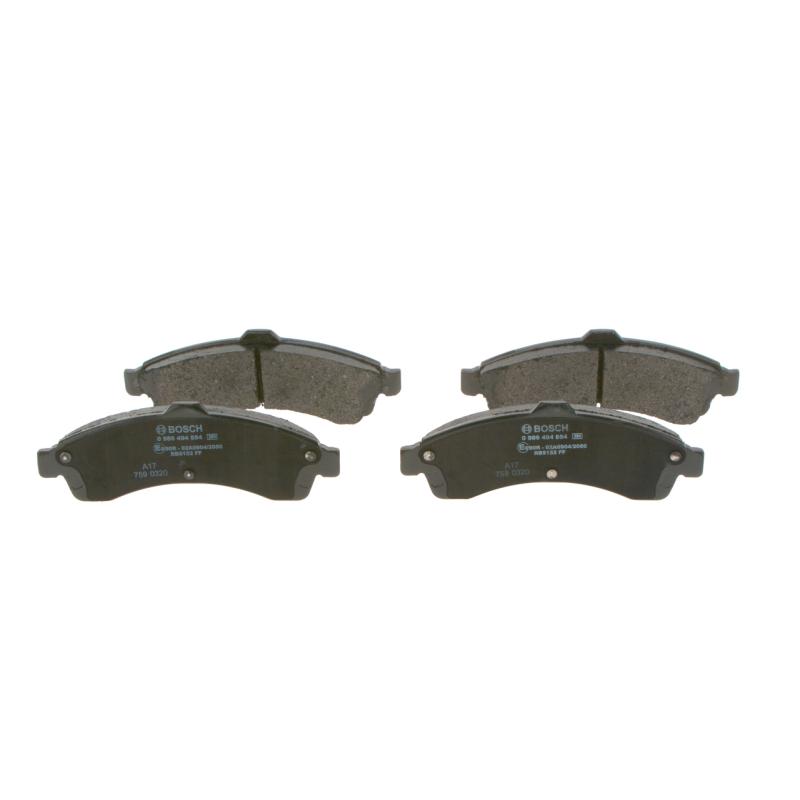 Jeu de 4 plaquettes de frein avant BOSCH 0 986 494 854 - Visuel 1