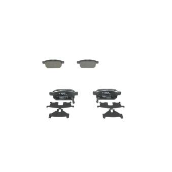 Jeu de 4 plaquettes de frein arrière BOSCH OEM 5580061M00