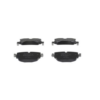Jeu de 4 plaquettes de frein arrière BOSCH 0 986 494 949 pour SUZUKI KIZASHI 400 - 400cv