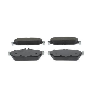 Jeu de 4 plaquettes de frein avant BOSCH OEM 0004208700