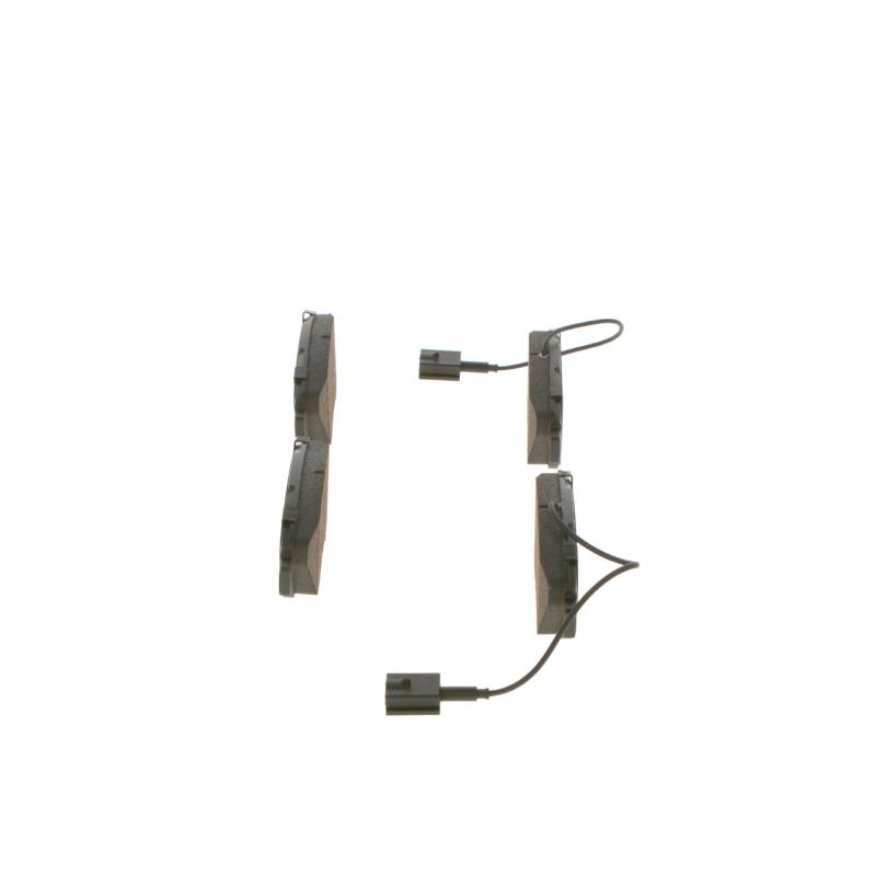 Jeu de 4 plaquettes de frein avant BOSCH 0 986 495 378 - Visuel 2
