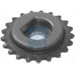Roue dentée, arbre à contrepoids d'équilibrage RUVILLE [3453043]