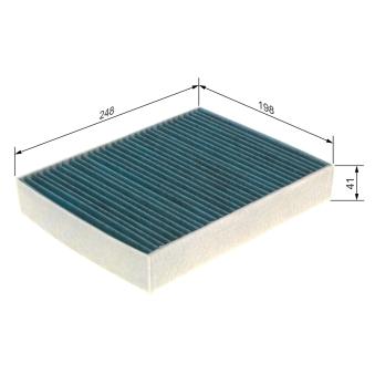 Filtre, air de l'habitacle BOSCH OEM 64119237555