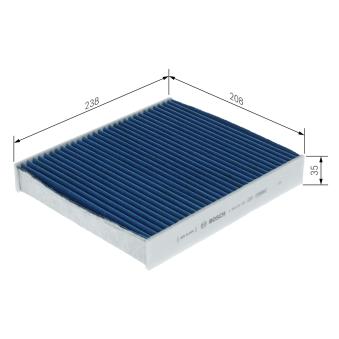 Filtre, air de l'habitacle BOSCH OEM 1315687 Filtre, air de l'habitacle BOSCH OEM 1315687