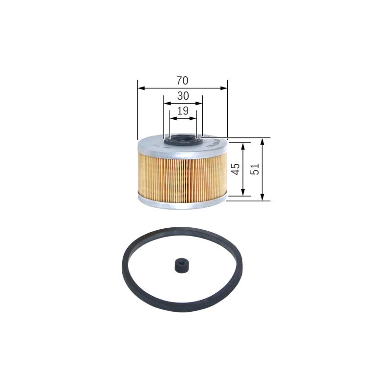 Filtre à carburant BOSCH 1 457 431 700 - Visuel 1