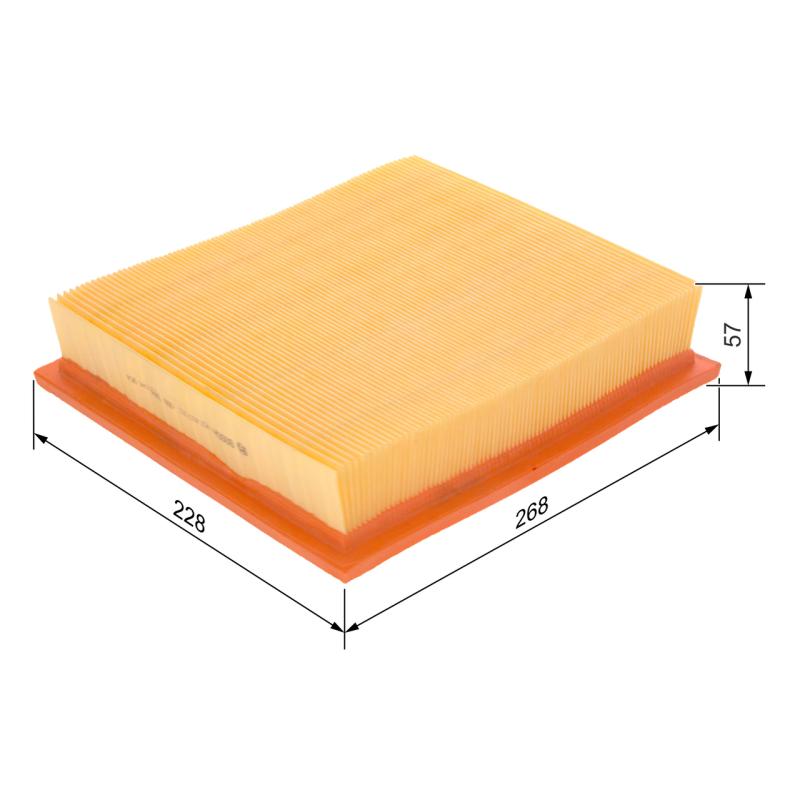 Filtre à air BOSCH 1 457 433 023 - Visuel 1