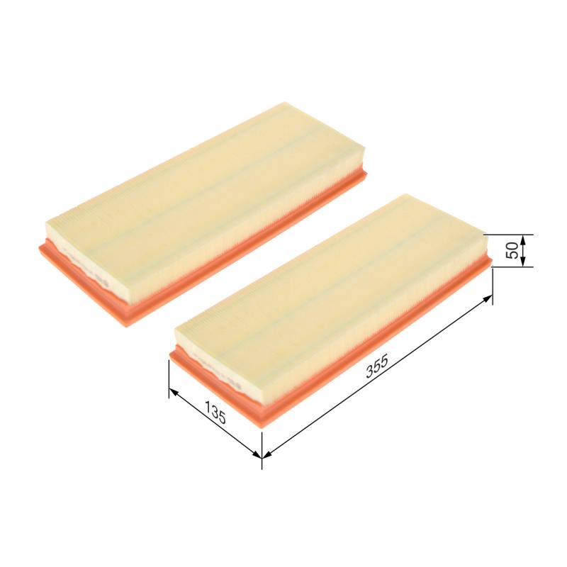 Filtre à air BOSCH 1 457 433 071 - Visuel 1