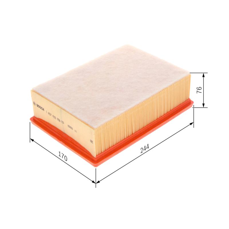 Filtre à air BOSCH 1 457 433 098 - Visuel 1