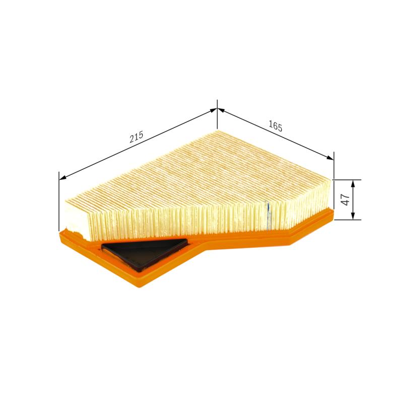 Filtre à air BOSCH 1 457 433 100 - Visuel 1