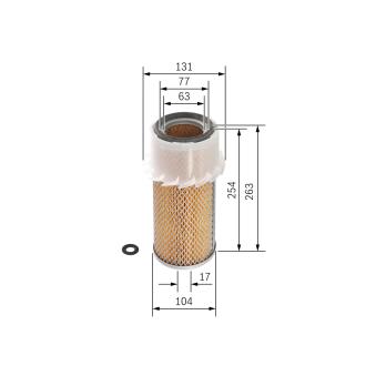 Filtre à air BOSCH OEM 1140889 Filtre à air BOSCH OEM 1140889