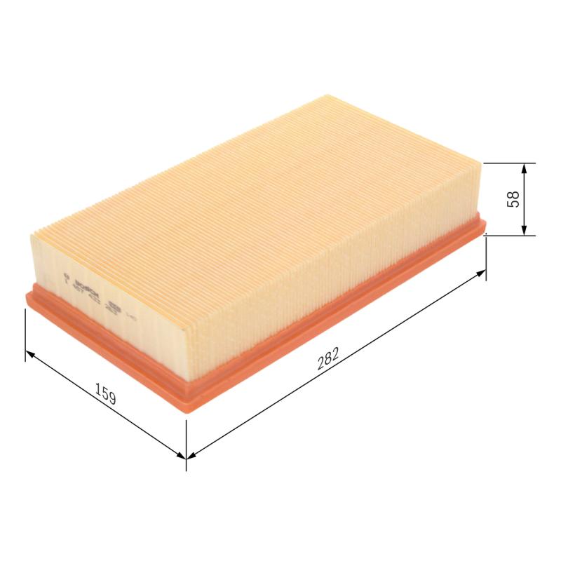 Filtre à air BOSCH 1 457 433 263 - Visuel 1