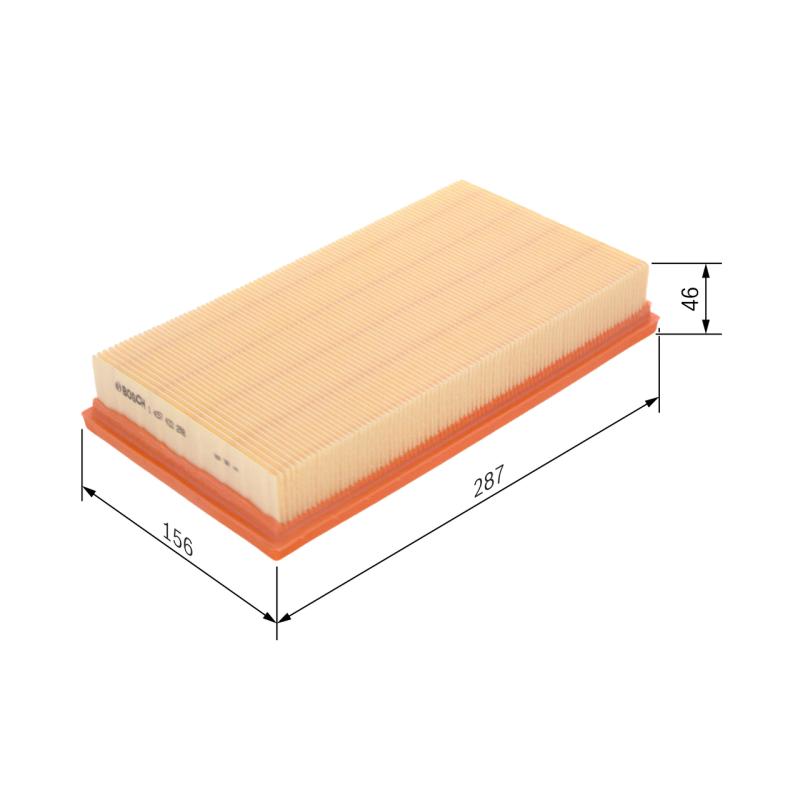 Filtre à air BOSCH 1 457 433 268 - Visuel 1