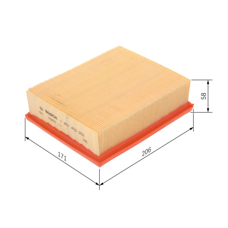 Filtre à air BOSCH 1 457 433 280 - Visuel 1