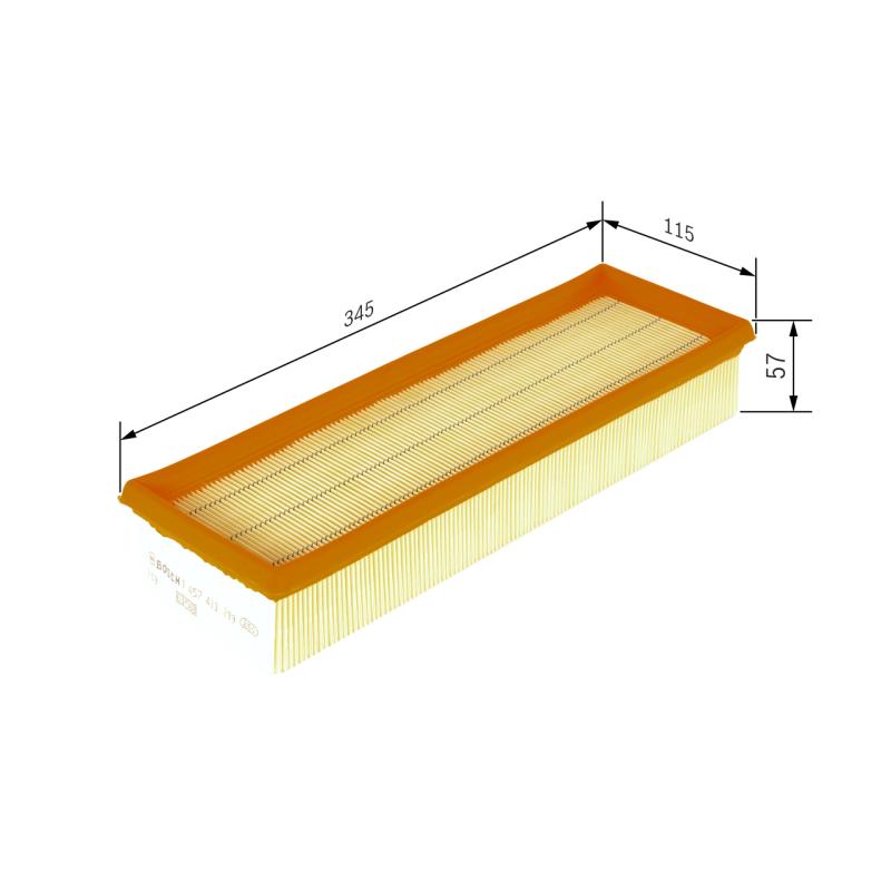 Filtre à air BOSCH 1 457 433 299 - Visuel 1