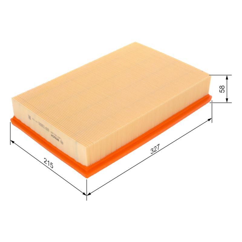 Filtre à air BOSCH 1 457 433 300 - Visuel 1