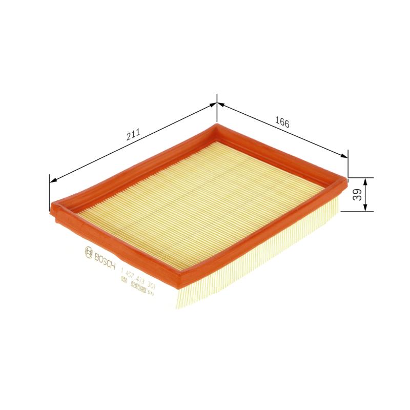Filtre à air BOSCH 1 457 433 309 - Visuel 1