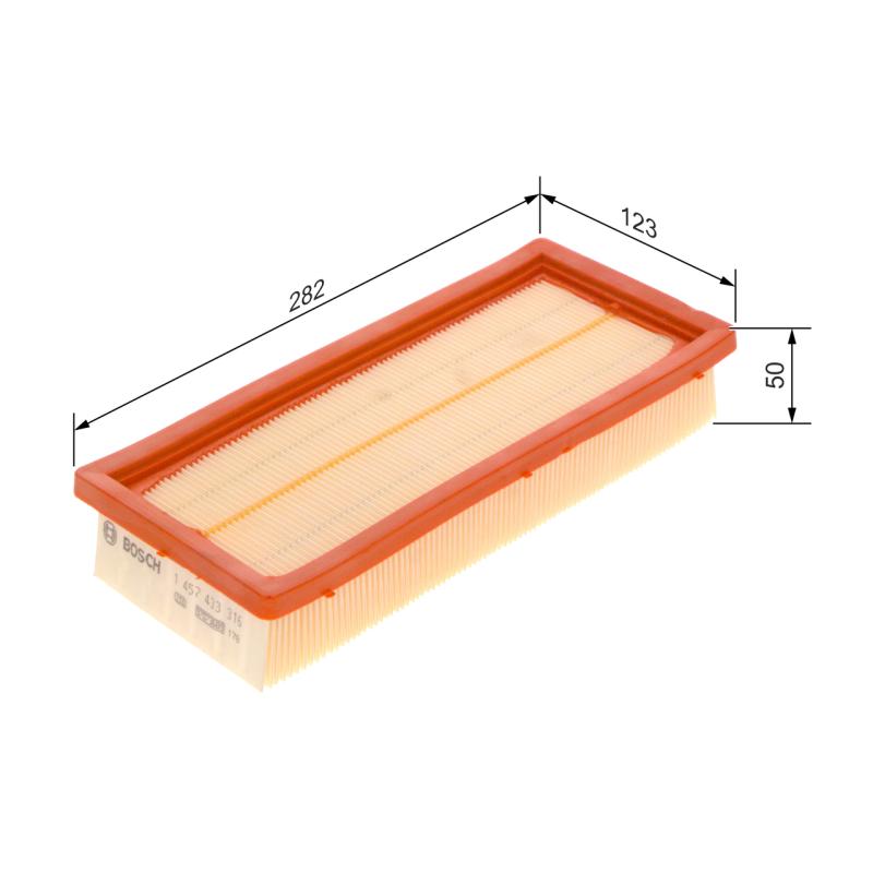 Filtre à air BOSCH 1 457 433 316 - Visuel 1