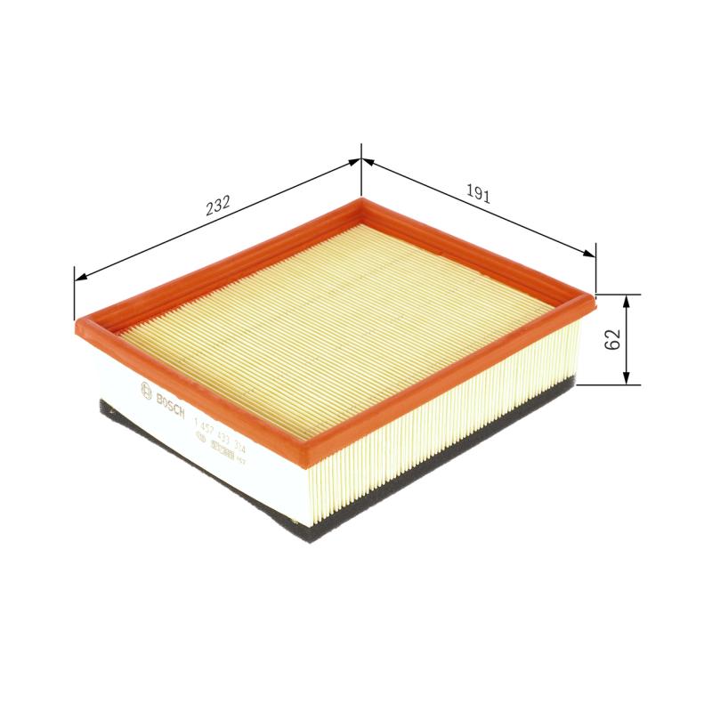 Filtre à air BOSCH 1 457 433 324 - Visuel 1