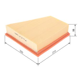 Filtre à air BOSCH [1 457 433 532]