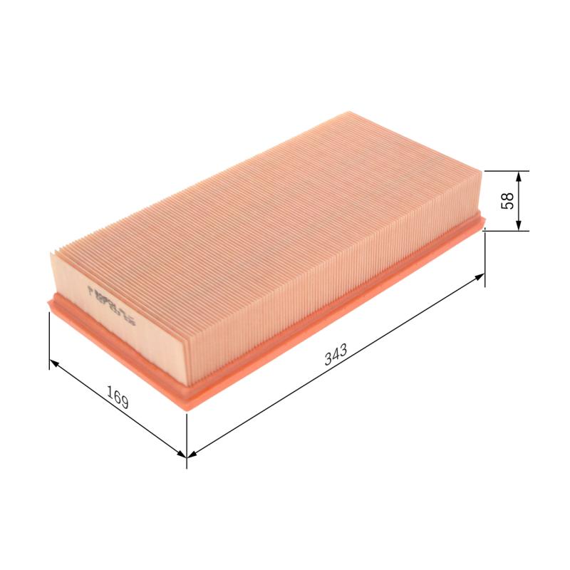 Filtre à air BOSCH 1 457 433 535 - Visuel 1