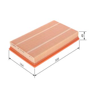 Filtre à air BOSCH OEM 3W839601AA